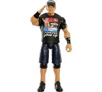 Mattel Figura de acción WWE, serie #143 John Cena coleccionable de 6 pulgadas con 10 puntos de articulación y aspecto realista
