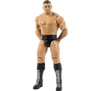 Mattel Figura de acción WWE, serie #145 Gunther coleccionable de 6 pulgadas con 10 puntos de articulación y aspecto realista