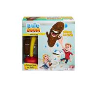 Mattel Games Baño Boom, ¡Atrapa la Caca!, juego de mesa infantil (Mattel FWW30)