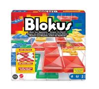 Mattel Games Blokus Juego de Estrategia para niños y familias | Tus piezas solo pueden tocarse en las esquinas en este juego clásico de estrategia, con 84 piezas de cuatro colores, BJV44