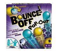 Mattel Games Bounce Off Pop-out! El Poder de Las Palabras Juego de Mesa con 16 Bolas y Temporizador, +7 años (Mattel HKR53)