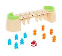 Mattel Games Cocodrilo comilón Juego de Mesa Familiar de Animales, +5 años (Mattel HRC09)