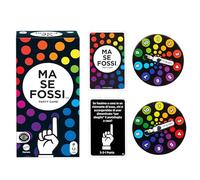 Mattel Games – Juego para adultos E Si Fossi... – Cartas y ruedas, votación con dedos, 3-8 jugadores