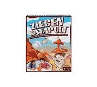 Mattel Games GKF07 - Catápult de Cabra para niños, Adecuado para 2 - 4 Jugadores, niños a Partir de 5 años.