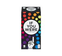 Mattel Games, If You Were a Party, juego para adultos, versión en inglés del Reino Unido, con preguntas ridículas y votación con dedos con tarjetas y spinners para 3-8 jugadores, JCT08