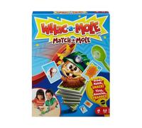 Mattel Games Juego de Cartas Match-a-Mole de Whac-a-Mole, Juego de Mesa para niños (GVD46)