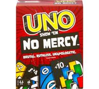 Mattel Games Juego de cartas UNO No Mercy Juego de mesa famili (Importación USA)