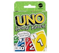 Mattel Games Juego de Cartas UNO Reglas Personalizadas, Juego de Mesa Familiar para inventar Tus propias Reglas, +7 años (HRL31)