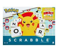 Mattel – Juego de mesa Scrabble Pokémon – 2 opciones, 50 cartas desafío – Versión alemana HXT28
