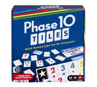 Mattel Games Phase 10 Juego de fichas, +7 años, 2-4 Jugadores | Partidas rápidas de tipo rummy para toda la familia con 32 cartas sin texto, fases únicas y dos modos de juego, JMM22