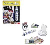 Mattel Games Pictionary Air Star Wars Juego de Dibujo Familiar, bolígrafo Ligero, 112 Tarjetas de Pista de Doble Cara, Soporte para teléfono Manos Libres, Regalo para niños de 8 años en adelante