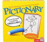 Mattel Games, Pictionary DPR76 - Juego en caja para familias, 8 años, idioma Italiano