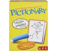 Mattel Games Pictionary - Juego de mesa y dibujo para niños, adultos, familias y fiestas, categoría única para atrapar todo para 2 equipos (exclusivo de Amazon)