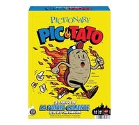 Mattel Games Juego familiar Pictionary Pic-Tato JHC62 - habla y reproduce música, pistas en español