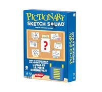 Mattel Games Pictionary Sketch Squad, juego de mesa cooperativo para dibujar y adivinar, +13 años, versión español (HTW86)