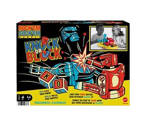 Mattel Games Robots Rock'Em Sock'Em Juego de Mesa para niños +6 años (Mattel HDN94)