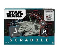 Mattel Games Scrabble Star Wars, Juego de Mesa para niños y niñas de +10 años, Incluye Cartas (Mattel HDX15)