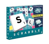 Mattel Games Scrabble, Versión: Alemán, HWD45 | Dos modos de juego: Clásico y Juntos, 56 cartas de destino para aprender Scrabble Basics, a partir de 8 años, HWD45