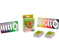 Mattel Games Skip-Bo Juego de Cartas para niños, Adultos y Noches Familiares, baraja accesible para daltónicos, de 2 a 6 Jugadores, a Partir de 7 años, JMM20