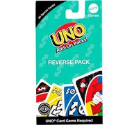 Mattel Games UNO Add-On Reverse Pack para niños y adultos para la noche de juego familiar, úsalo como un juego de viaje o regalo atractivo para niños, de 2 a 10 jugadores, a partir de 7 años, JCV56
