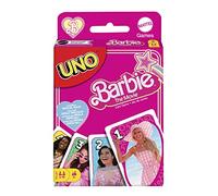 Mattel Games UNO Barbie The Movie - Juego de Cartas Familiar a Partir de +7 años , Ilustraciones de la pelicula de Barbie (Mattel HPY59)