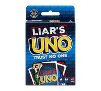 Mattel Games UNO del mentiroso Juego de Cartas para Adultos, niños, familias, Fiestas y Noches en Familia, supera a los demás Jugadores con mentiras y Trucos, JLH43