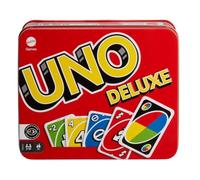 Mattel Games UNO Deluxe Juego de Cartas para 7 años y más