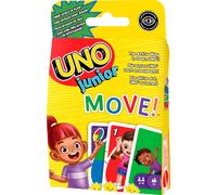 Mattel Games UNO Junior Move Kids Card Game with Action Rules (Importación USA)