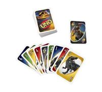 Mattel Games - UNO Jurassic World 3 - Juego de cartas