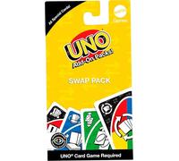 Mattel Games UNO - Paquete de intercambio adicional para niños y adultos para la noche de juegos familiares, úsalo como un juego de viaje o regalo atractivo para niños, de 2 a 10 jugadores, a partir