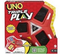 Juego de cartas Mattel Uno Triple Play