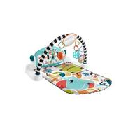 Fisher-Price Kick & Play Glow & Grow Alfombra con piano pataditas con luces y sonidos, juguete para bebé recién nacido, versión español (HWY54)