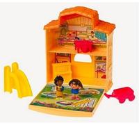 Mattel H9100 Conjunto Portátil "Aventuras de Dora" - Escuelita Fisher Price