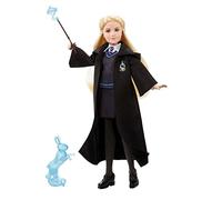 Mattel Harry Potter Luna Lovegood y su patronus Muñeca articulado con capa, varita y accesorios, juguete +6 años (HLP96)