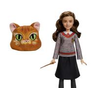 Mattel Harry Potter Poción multijugos Hermione Granger Muñeca y Conjunto, Uniforme de Hogwarts Inspirado en la película, 13 Accesorios y Burbujas, JGM21