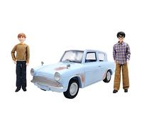 Mattel Harry Potter y Ron Weasley con coche volador Muñecos que recrean escena de película con vehículo, juguete de regalo + 6 años (HHX03)