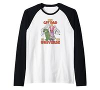 Mattel - He-Man Masters of The Universe - Cat Dad Best Camiseta Manga Raglan