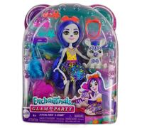 Mattel HNV28 Muñeca Enchantimals Glam Fiesta Zemirah Cebra & Grainy Nuevo Ovp