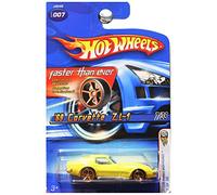 Mattel Hot Wheels 2006 First Edition 7 of 38 Yellow 69 Corvette 1969 ZL-1 Faster Then Ever 1:64 Scale Die-Cast Car by