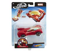 Mattel Hot Wheels FLM73 Marvel Flip Fighters Car Surtido