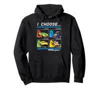 Mattel - Hot Wheels Let's Race - Elijo Diferentes Tipos de Coche Sudadera con Capucha