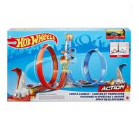 Mattel Hot Wheels Loop Lanzamiento En El Vacío 80 Cm