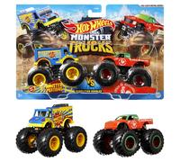 Mattel - Hot Wheels Monster Trucks 1:64 Demo Doubles 2-Pk Asso (Importación USA)