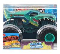 Mattel Hot Wheels Monster Trucks Mega-Wrex - Camión fundido a escala 1:24