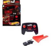 Mattel Hot Wheels R/C Batmóvil Radio Control Coche teledirigido de Juguete de Batman, Regalo para niños HBL43