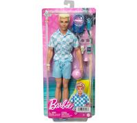 Mattel HPL74 Barbie Ken Rubio Con Traje De Baño
