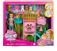 Mattel HRM10 Barbie Stacie Centro De Cachorros Playset Parque Con Accesorios