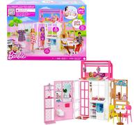 Mattel HSD47 Barbie 2-stöckiges Möbliertes Casa de Juegos con Accesorio (Sin