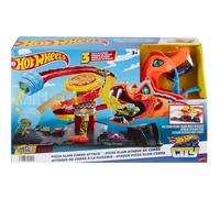 Mattel HTN81 Hot Wheels Pista Ataque Del Cobra En Pizzería