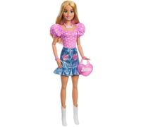 Mattel HYT84 Barbie Gran Amiga, Muñeca Rubia Alta 71 Cm